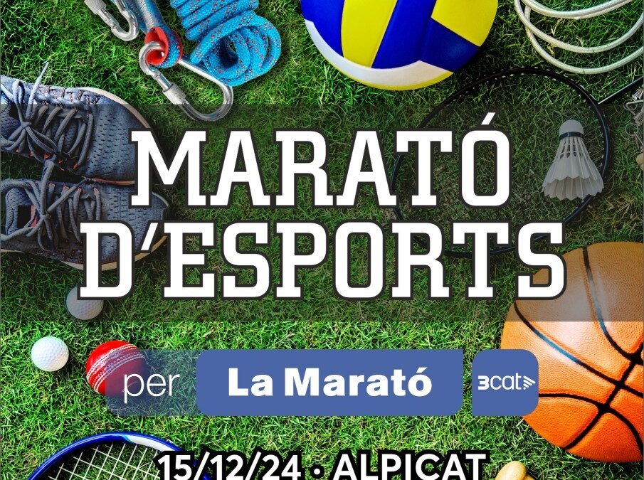 Marató d’esports per la Marató de TV3