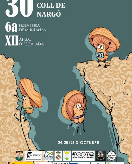 25 i 26 d’octubre XII Aplec d’escalada a Coll de Nargo, ens veiem a la roca!